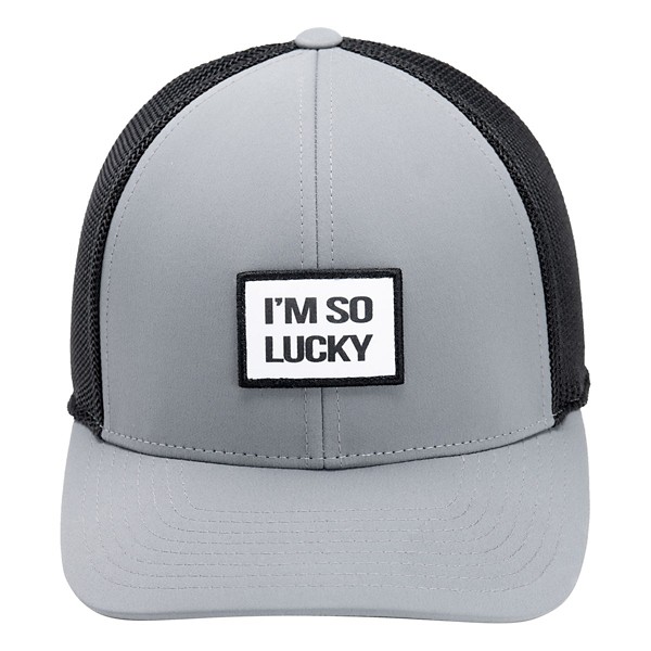 Men's Black Clover Too Much Luck Golf Snapback Hat product image