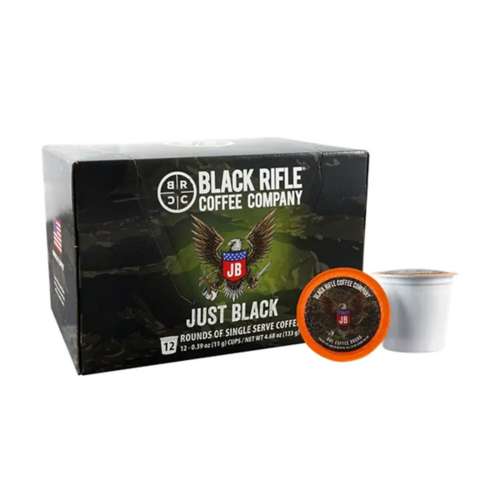 Black Rifle Coffee Company Just Black Rounds 12 Count Coffee