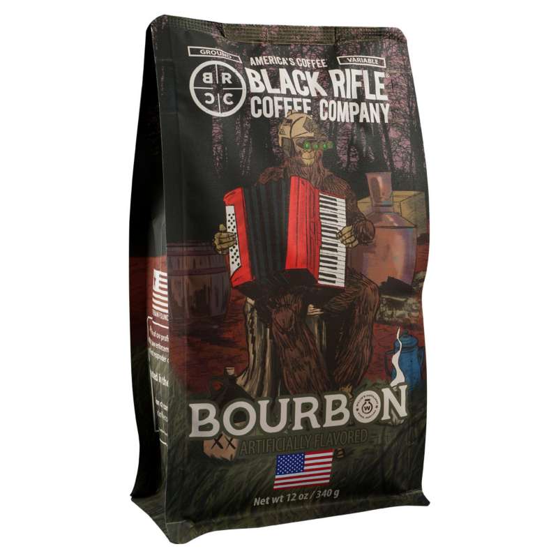 Black Rifle Coffee Company Bourbon Grounds 12 oz Coffee