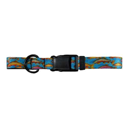 MTN Straps Trout Tales Dog Collar