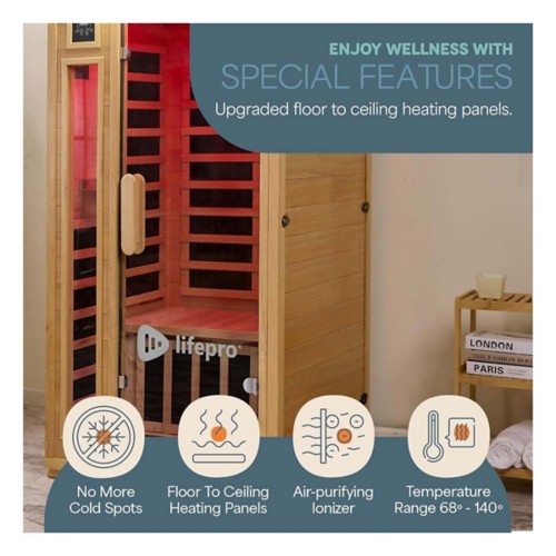LifePro Rejuvacure Far Infrared Sauna