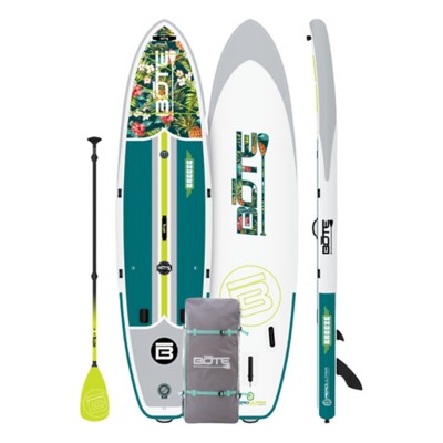 thumbnail image 2 of BRIGHT BLUE 11'6" Inflatable Stand Up Paddle Board – 6" Thick, Includes Pump, Paddle, Backpack & More 2 of 12