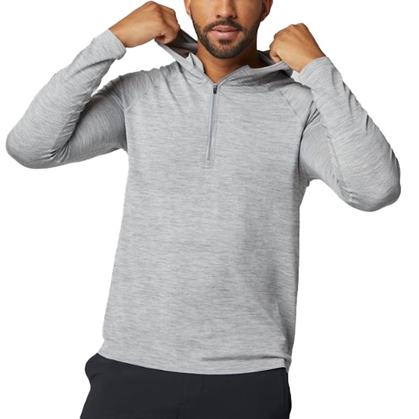Men's Rhone Seamless Reign Tech 1/4 Zip Hoodie product image