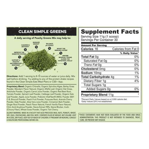 Clean Simple Eats Greens Mix Variety Pack