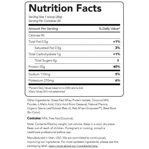 Clean Simple Eats Clear Protein Powder
