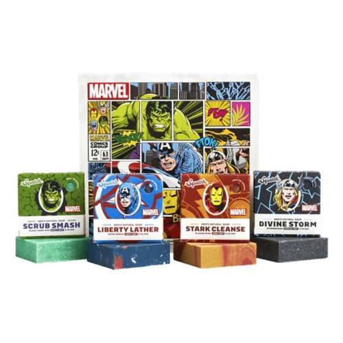 Dr. Squatch The Avengers Bundle Bar Soap Collection