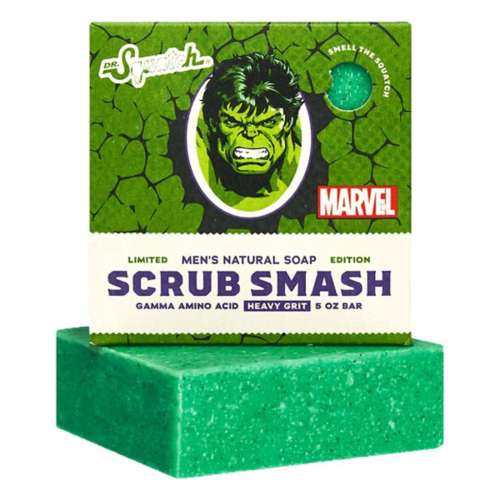 Dr. Squatch All Natural Bar Soap for Men with Heavy Grit, 5 Pack, Pine Tar