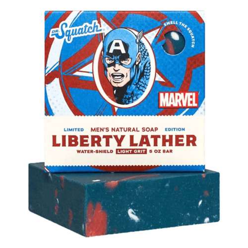 Men's Dr. Squatch Liberty Lather Bar Soap