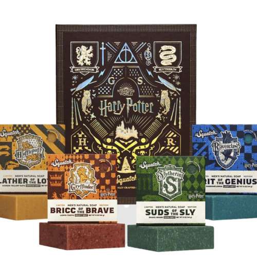 Dr. Squatch Harry Potter Collection Bar Soap Collection