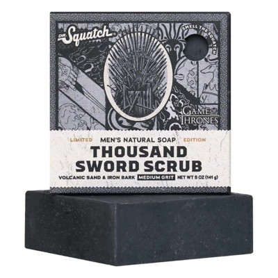 Dr. Squatch Thousand Sword Scrub Bar Soap
