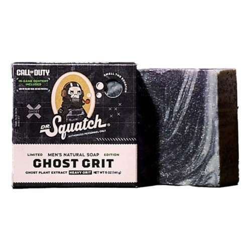 Dr. Squatch Ghost Grit Bar Soap