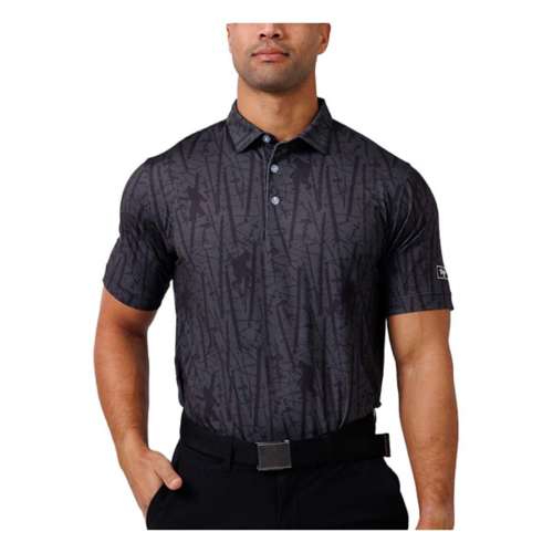 Men's Waggle Golfin' With Squatch Golf Polo