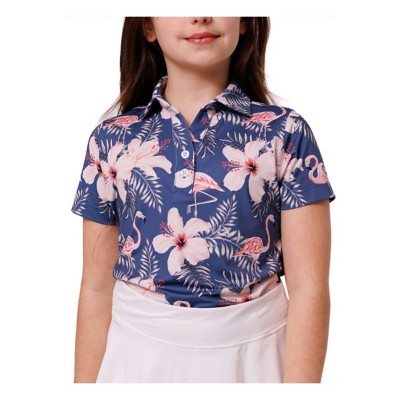 Girls' Waggle Golf Flyer Golf button-down Polo