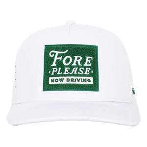 Waggle Golf | The Goat Hat, White