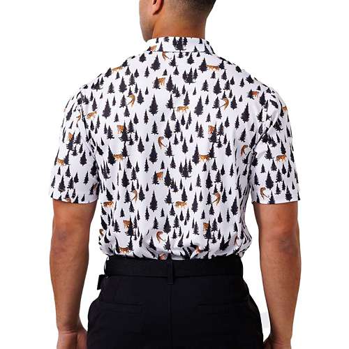 Men's Waggle Golf Tigers In The Woods Golf Polo