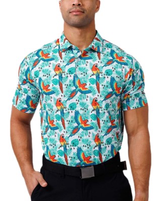 Men's Waggle Golf Parrot Bay Golf Polo
