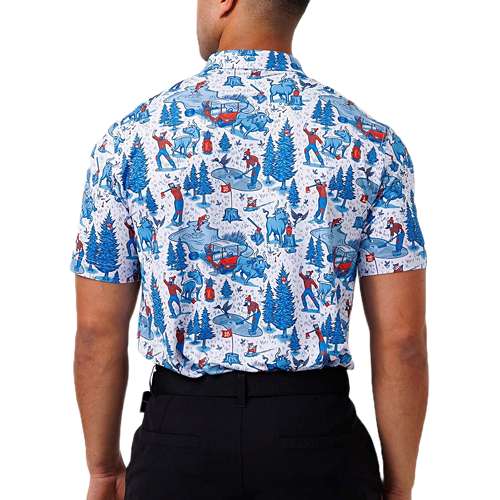 Pittsburgh Penguins Golf Pattern Hawaiian Shirt - Shop trending