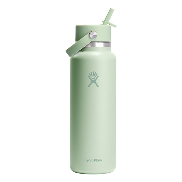 Hydro Flask 40oz Wide Mouth With Flex Straw Cap Bottle