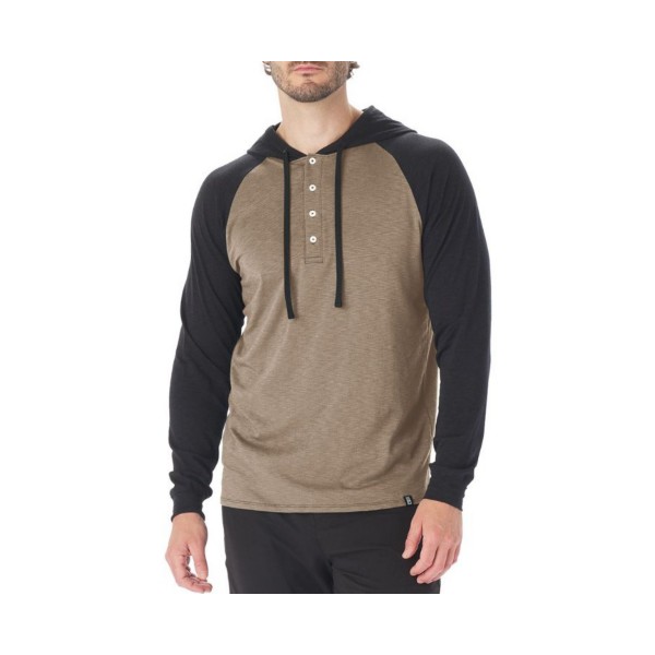 Men's Glyder Low Tide Henley Hooded Shirt product image