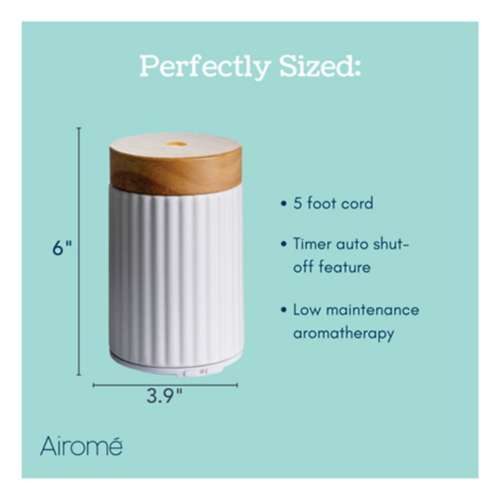 Airome Wood & Ceramic Ultra Sonic Essentail Oil Diffuser