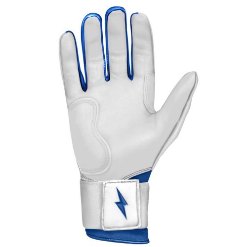 Adult Bruce Bolt Chrome Series Long Cuff Baseball Batting Gloves