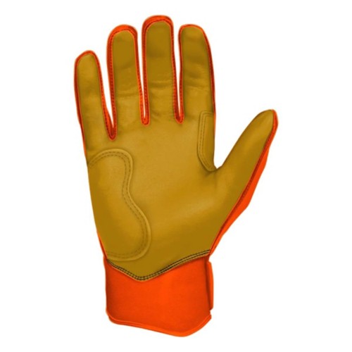Adult Bruce Bolt Short Cuff Baseball Batting Gloves