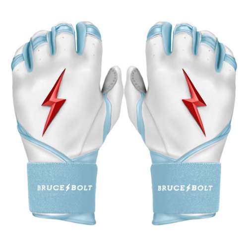 Adult Bruce Bolt HAPP Series Long Cuff Baseball Batting Gloves