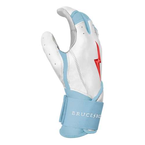 Adult Bruce Bolt HAPP Series Long Cuff Baseball Batting Gloves