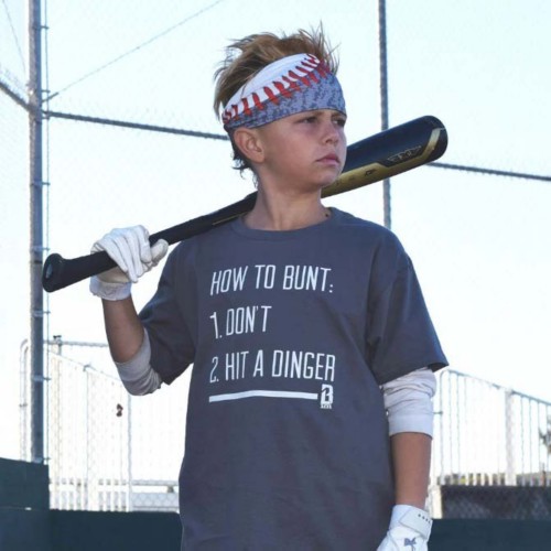 Youth Boys' Baseball Lifestyle How to Bunt Baseball T-Shirt