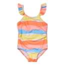 Girls' Snapper Rock Good Vibes Frill Strap One Piece Swimsuit