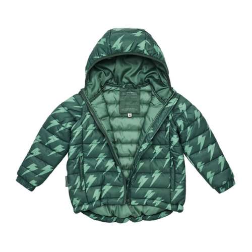 Toddler Snapper Rock Native Bolt 2 in 1 Hooded Mid Puffer Jacket
