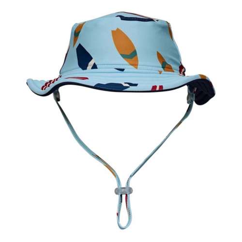 Kids' Snapper Rock Retro Surf Reversible Bucket Hat