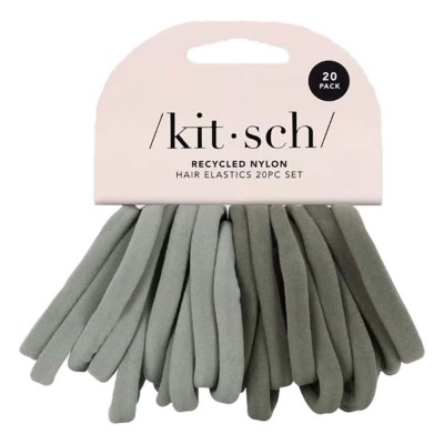 Kitsch 20 Pack Eco-Friendly Nylon Elastic Hair Tie