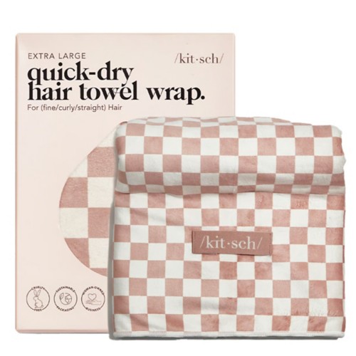Kitsch XL Quick-Dry Hair Towel Wrap - Primary Image
