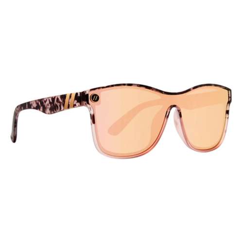 Chandler Rectangle Prescription Glasses - Leopard/Pink Temples, Women's  Eyeglasses