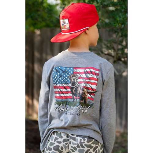 Boys' Burlebo American Wild Long Sleeve T-Shirt