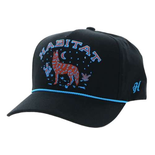 Men's Hooey Habitat Wolf Snapback Hat