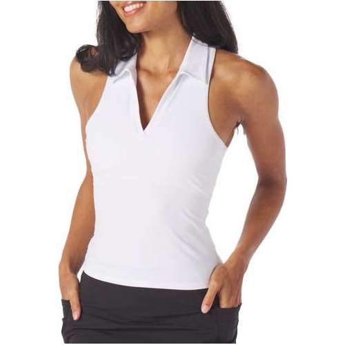 Women's Glyder Ace Polo Tank Top