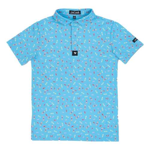 Men's Reyn Spooner Blue Carolina Panthers Pua Performance Polo Size: Large