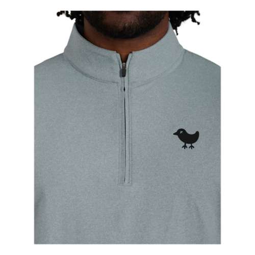 Men's Bad Birdie Logo Long Sleeve Golf 1/4 Zip