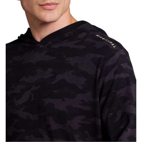 Men's MUNICIPAL Enduro Stretch Long Sleeve Hooded T-Shirt