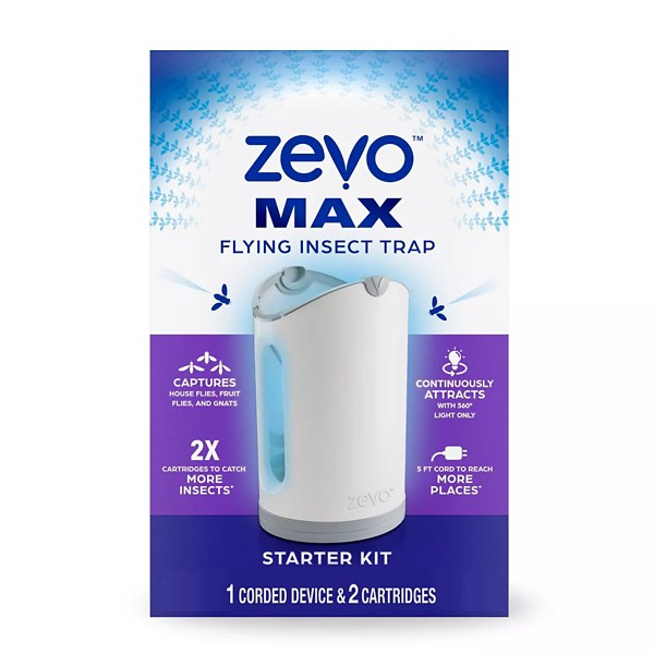 Zevo Max Flying Insect Trap - Starter Kit - Zevo