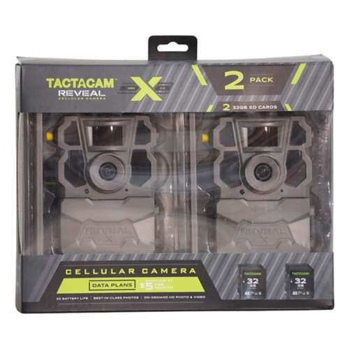 Tactacam Reveal X Gen 2 Cellular Trail Camera 2 Pack
