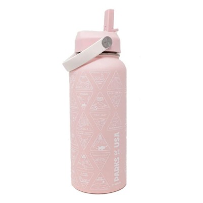 Parks of the USA Bucket List Water Bottle - NOW IN BLUE & WHITE