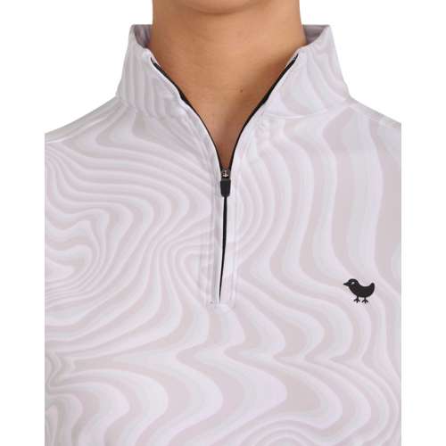 Women's Bad Birdie Printed Long Sleeve Golf 1/4 Zip