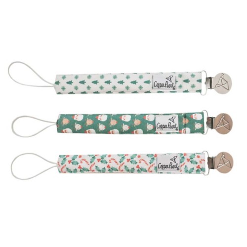 Copper Pearl Binky Clip Set - Primary Image