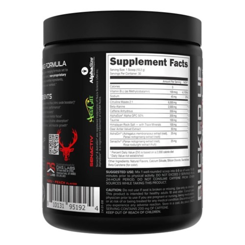 Bucked Up Anime Pre-Workout - Primary Image