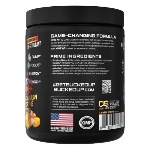 Bucked Up Woke AF Children of the Corn Pre-Workout