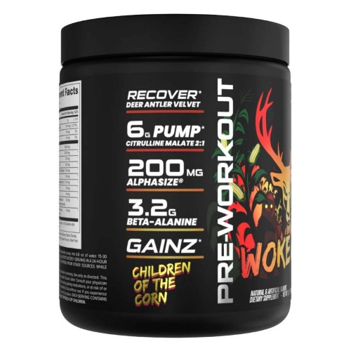 Bucked Up Woke AF Children of the Corn Pre-Workout