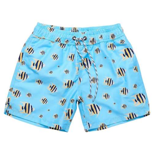 Toddler Boys' Snapper Rock Angel Fish Swim Shorts